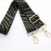 green-zebra-stripe-adjustable-purse-strap